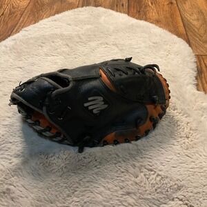 MacGregor Catchers Mitt Black Brown 26.5" Youth RHT Baseball Softball